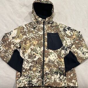 Simms Mens M Multicolor Camo Fishing Jacket